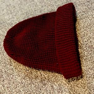 Burgundy Beanie